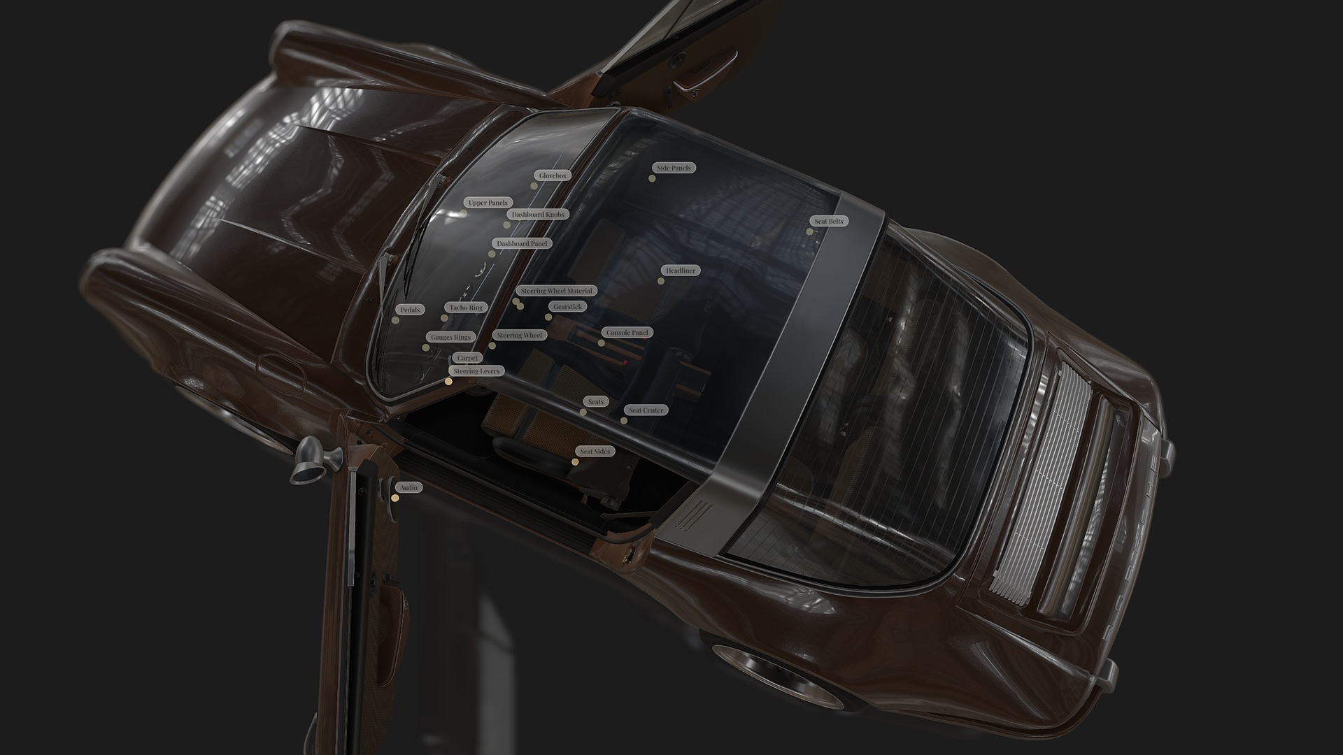 Masterpiece configurator — overhead
